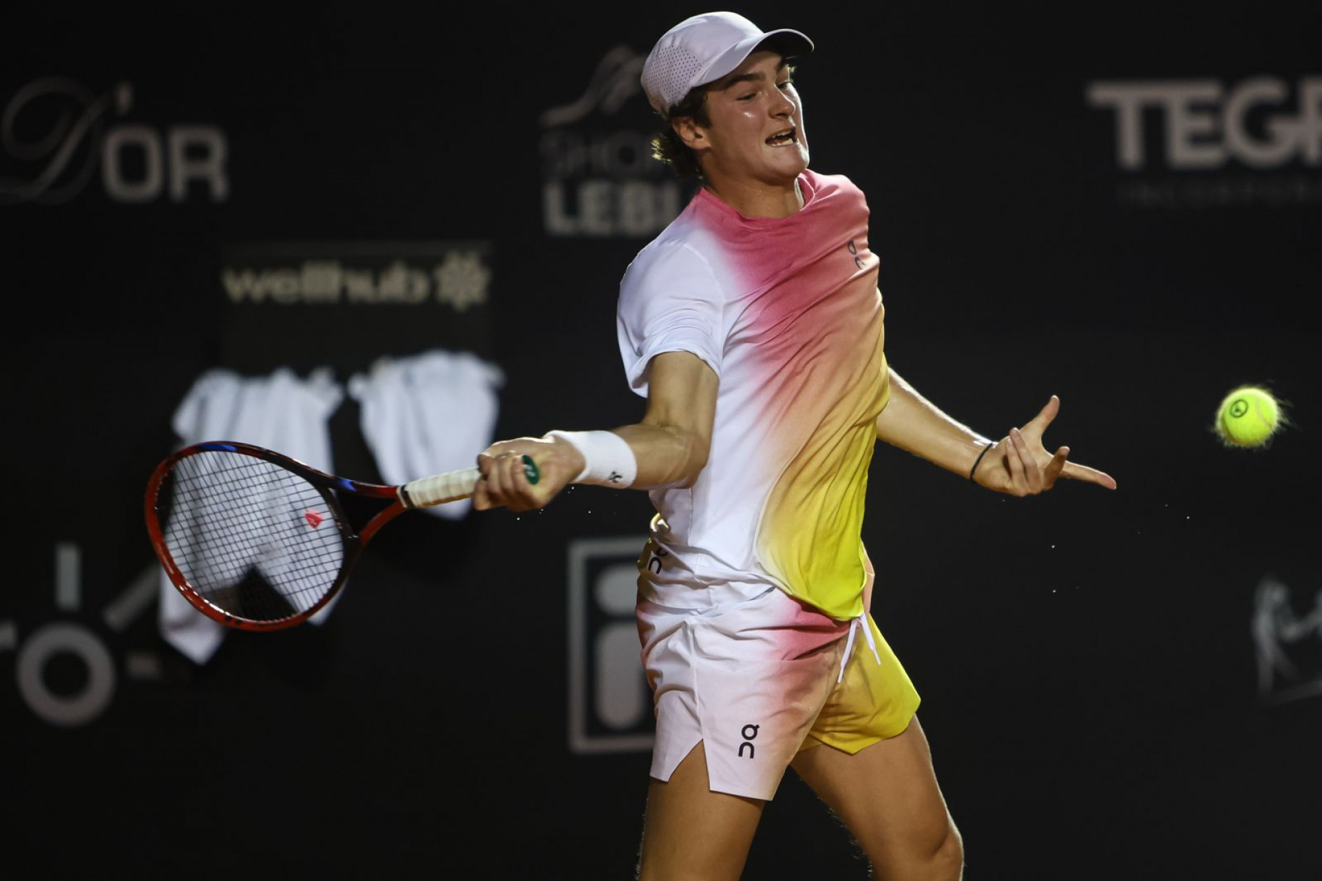 João Fonseca no Rio Open - Renan Areias/ Agência O Dia