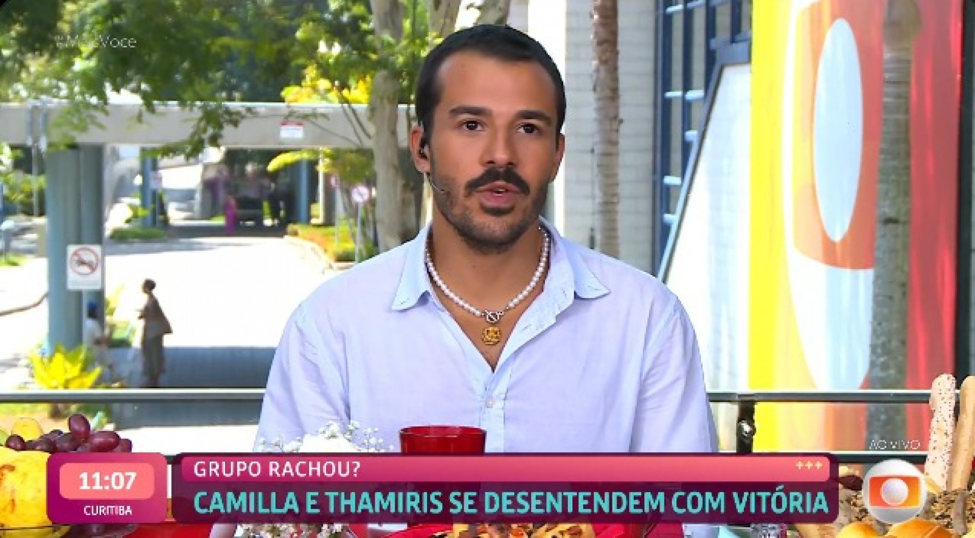 Mateus revela arrependimento de não ter defendido Vitória  - Reprodução Globoplay