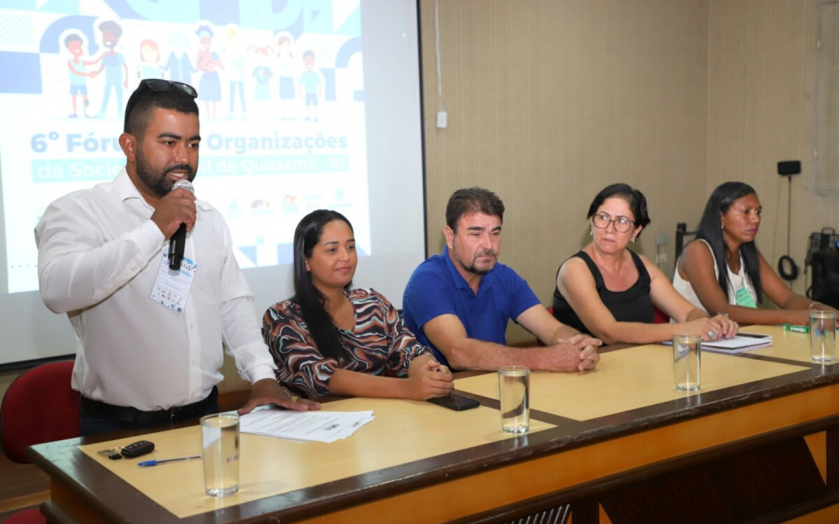 Participação popular no 6º Fórum das Organizações da Sociedade Civil fortalece a atuação dos Conselhos Municipais em Quissamã