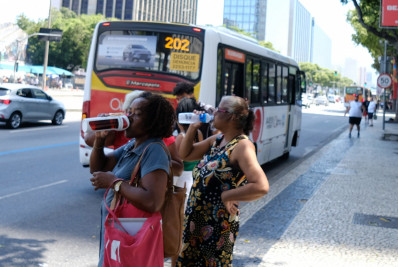 Com 41,4 ºC, Rio tem segundo dia seguido de recorde e sofre com baixa umidade