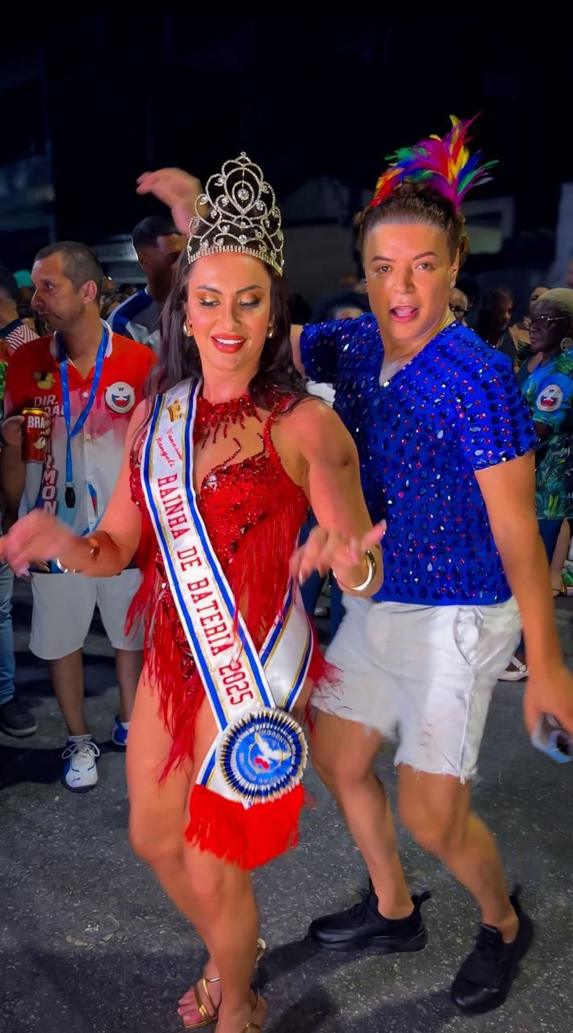 Vanessa Rangeli com David Brazil - Divulga&ccedil;&atilde;o / Robert Pitanguy