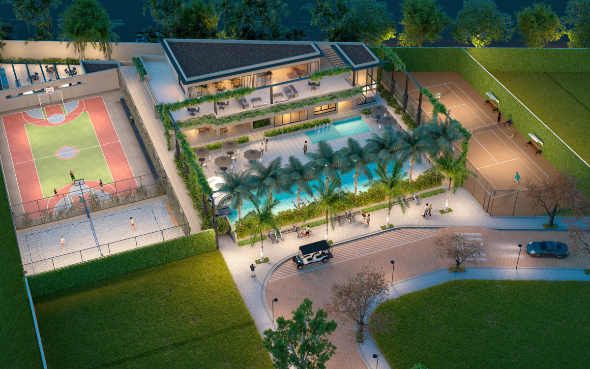 Opções de lazer em condomínio de terrenos no Recreio dos Bandeirantes