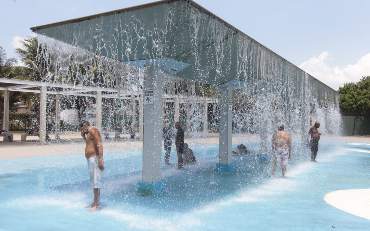 Parque Madureira se tornou &oacute;tima op&ccedil;&atilde;o para fugir do calor