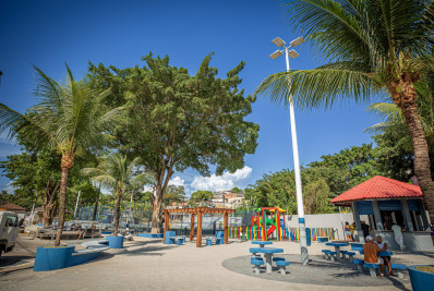 Prefeitura de Itaguaí reinaugura a Praça do Laiá com torneio de futebol