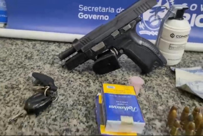 Dupla de criminosos usavam granada para extorquir comerciantes em Itaboraí