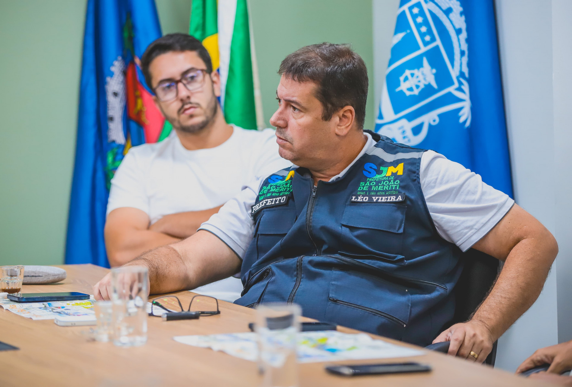 O prefeito L&eacute;o Vieira ressaltou que as ruas do entorno do parque tamb&eacute;m receber&atilde;o melhorias na urbaniza&ccedil;&atilde;o   - Gilberto Rocha