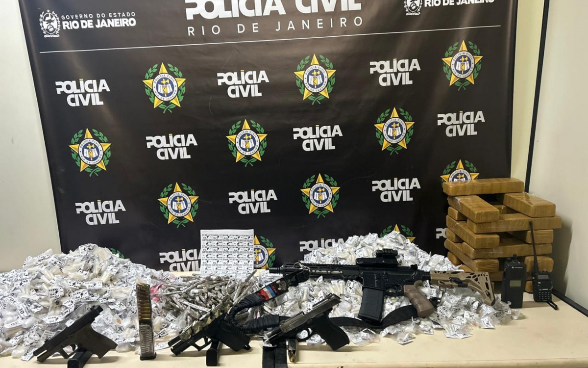 Diversas armas foram apreendidas em ações contra grupo que atacou 60ª DP (Campos Elíseos)