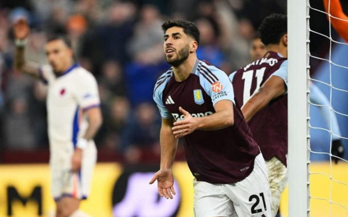 Asensio brilha, e Aston Villa bate o Chelsea, de virada, pela Premier League