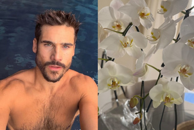 De férias, Nicolas Prattes é presenteado pela equipe de 'Mania de Você'