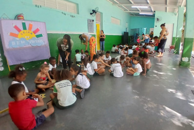 Prefeitura de Três Rios promove oficina de Carnaval Sustentável para crianças