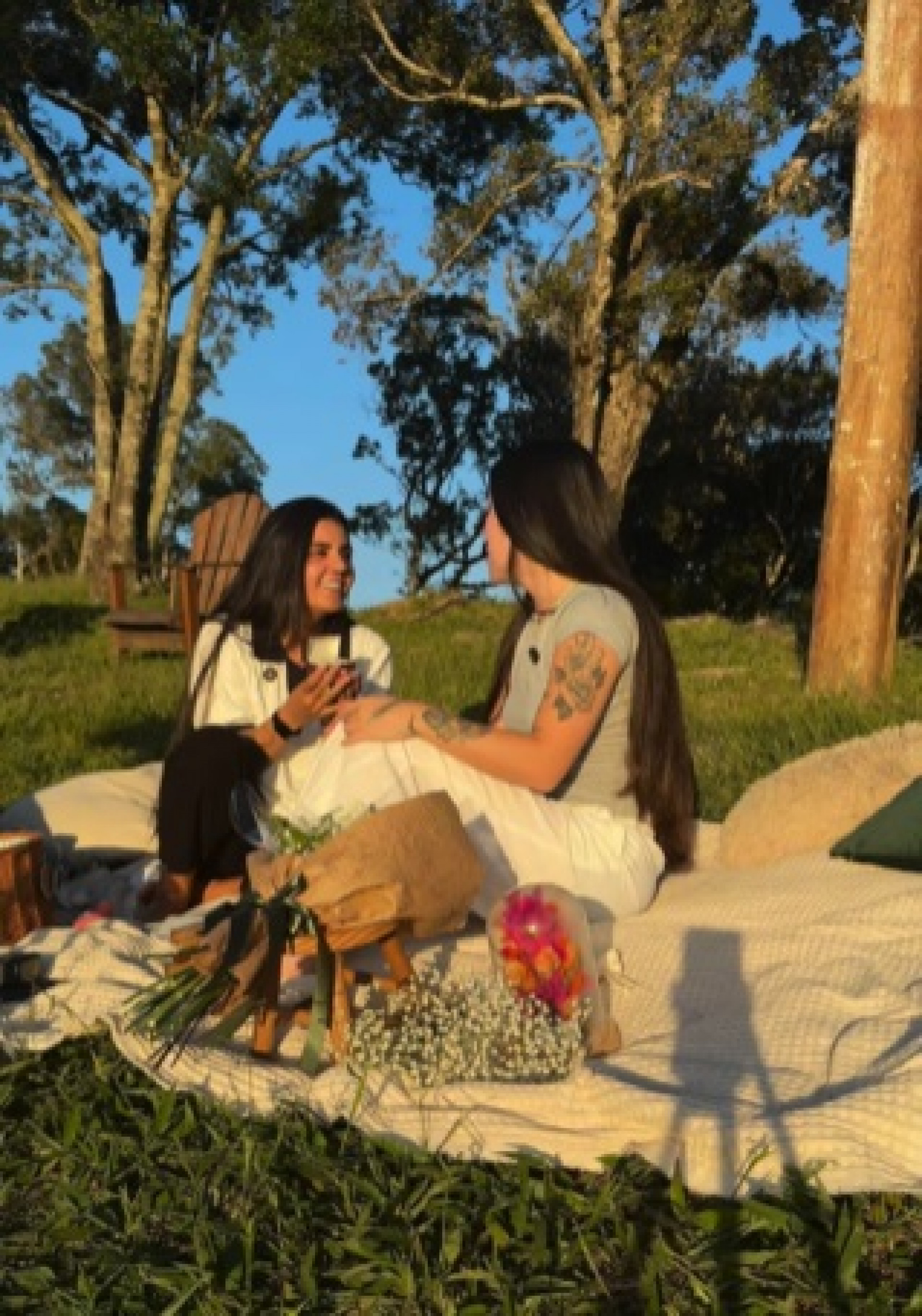 Yasmin Santos e Maria Venture ficaram noivas - Reprodução/Instagram