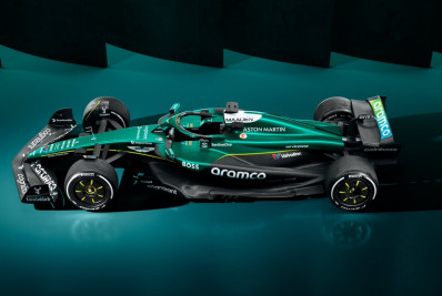 Veja fotos: Aston Martin apresenta carro para a temporada da Fórmula 1