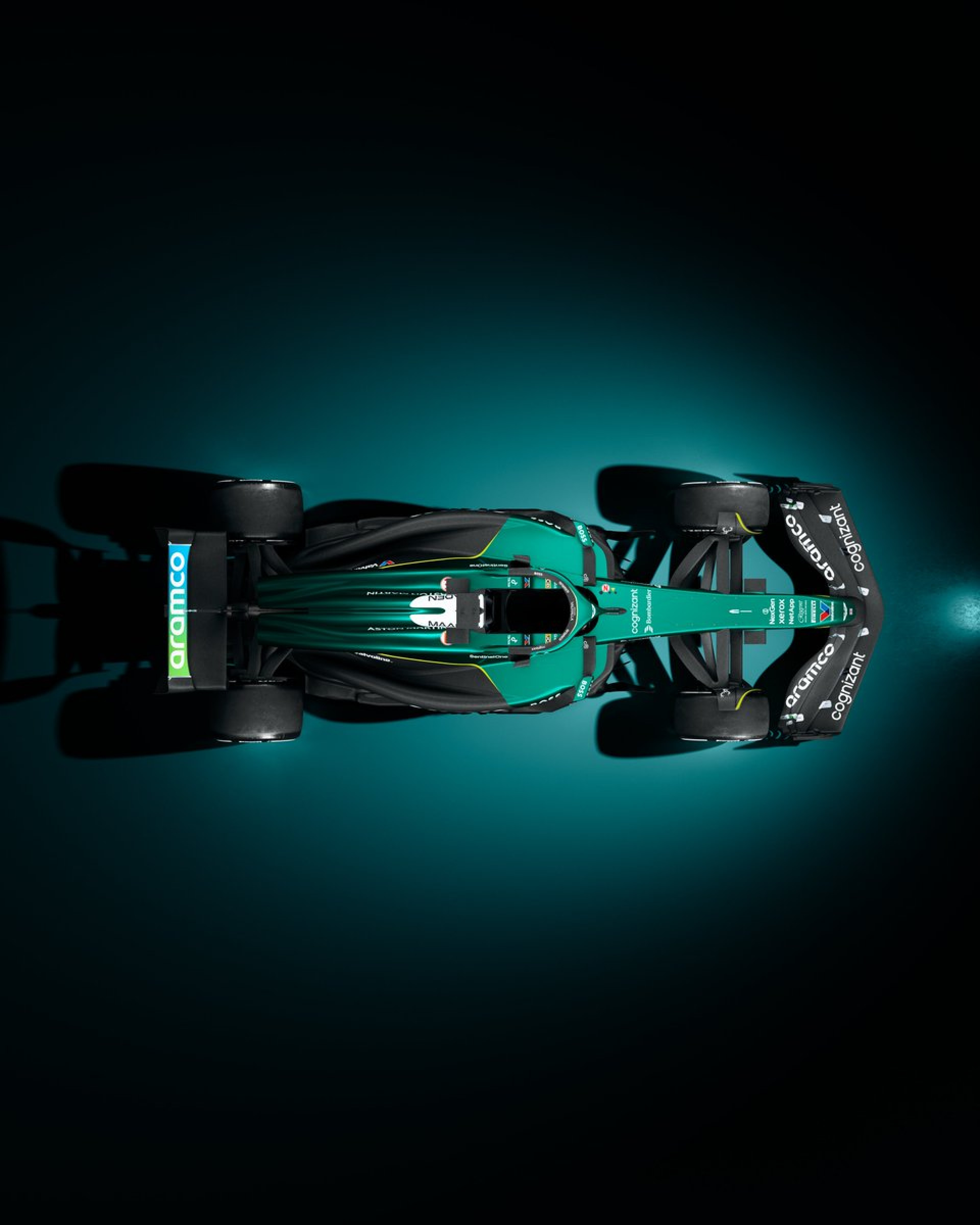 Carro da Aston Martin para a temporada de 2025 da Fórmula 1 - Divulgação/Aston Martin