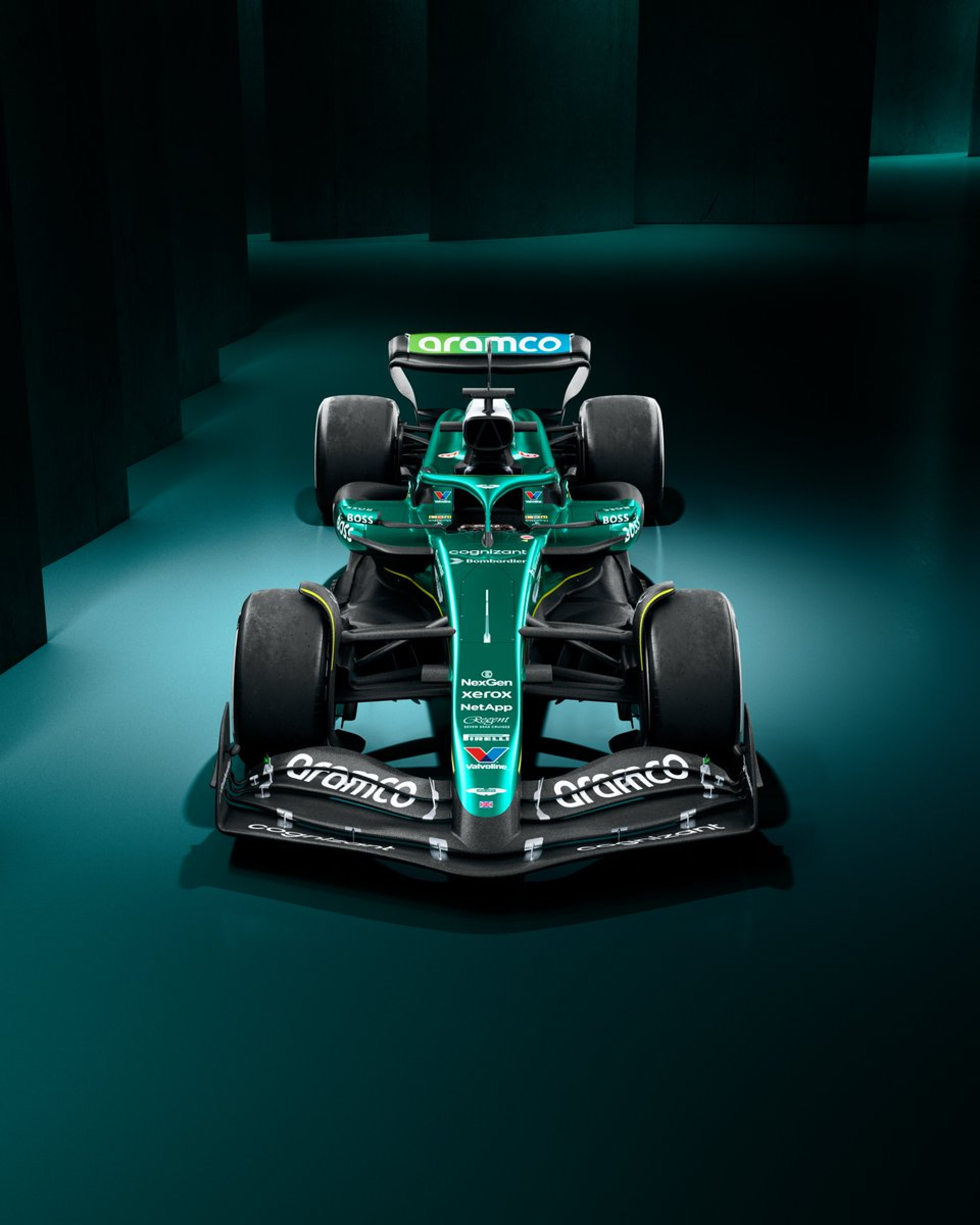 Carro da Aston Martin para a temporada de 2025 da Fórmula 1 - Divulgação/Aston Martin