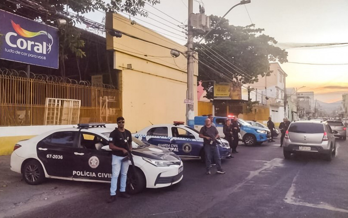 Operação Integrada de Segurança Pública em Nilópolis