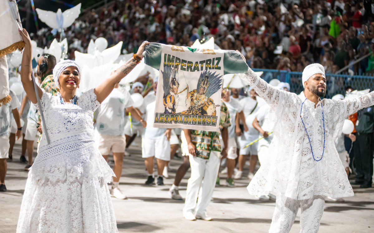 Casal da Imperatriz homenageou Chiquinho e Maria Helena