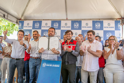 Governador Cláudio Castro autoriza início das obras no Condomínio Residencial Village Brisamar em Vila Margarida