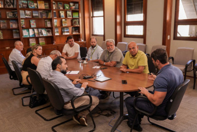 Prefeito Fábio do Pastel se reúne com secretário estadual do Ambiente e Sustentabilidade