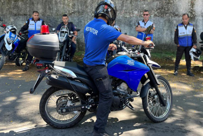 Agentes de Guapimirim recebem treinamento de pilotagem