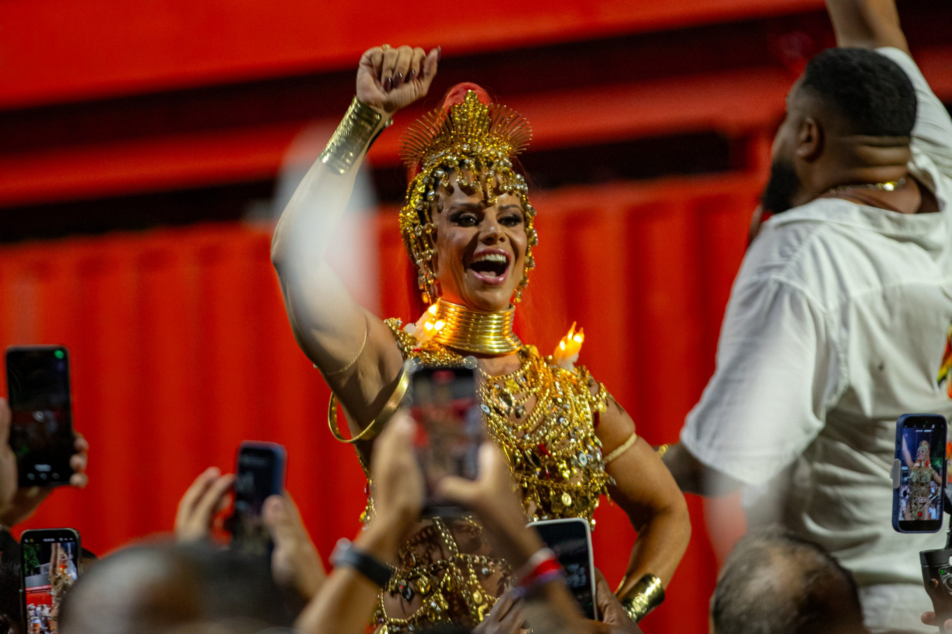 Viviane Araujo fala sobre expectativa para 2025: 'A gente está buscando muito esse título' - Vitor Melo / Rio Carnaval