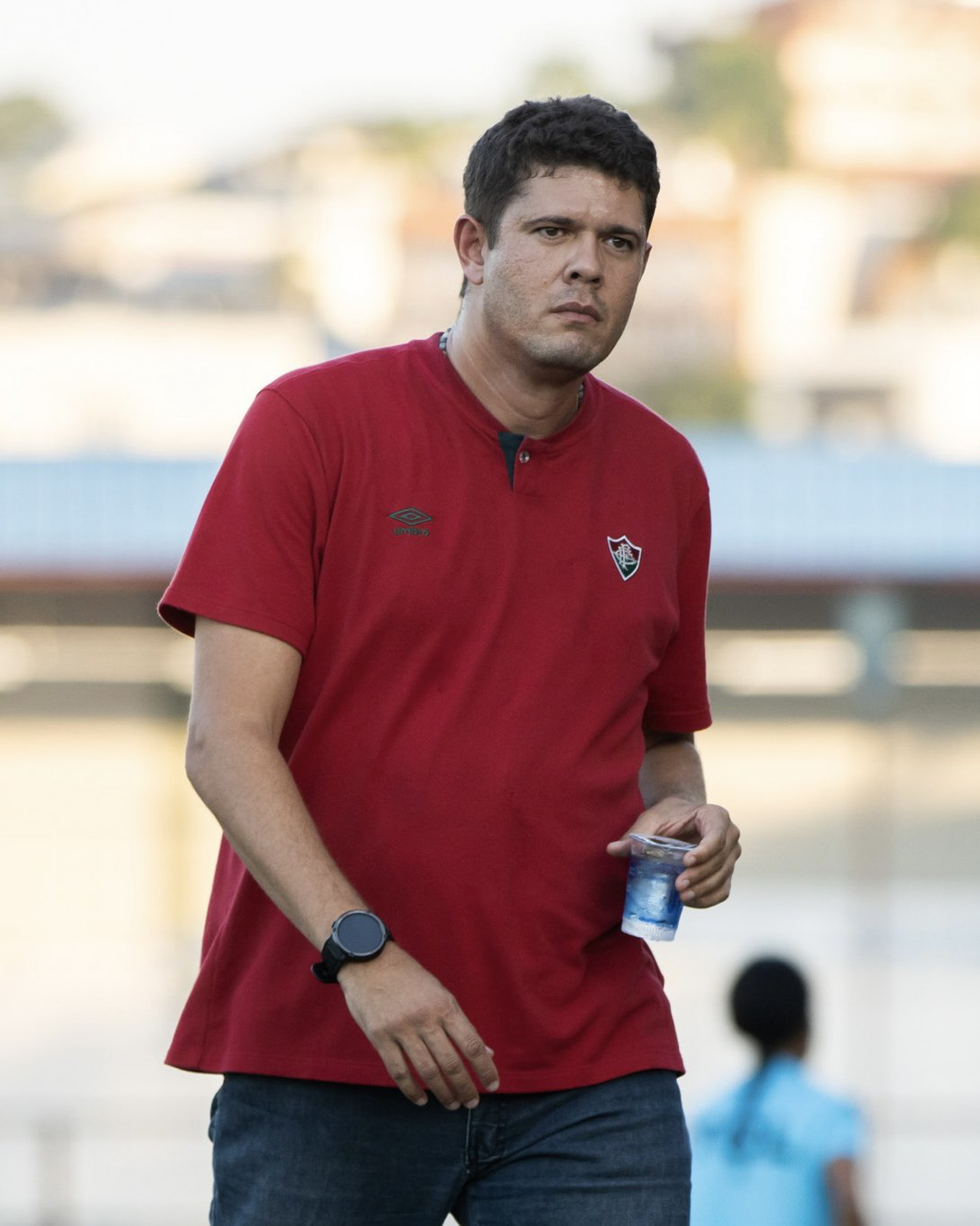 Hoffmann T&uacute;lio &eacute; o t&eacute;cnico do time feminino do Fluminense - Divulga&ccedil;&atilde;o/Fluminense