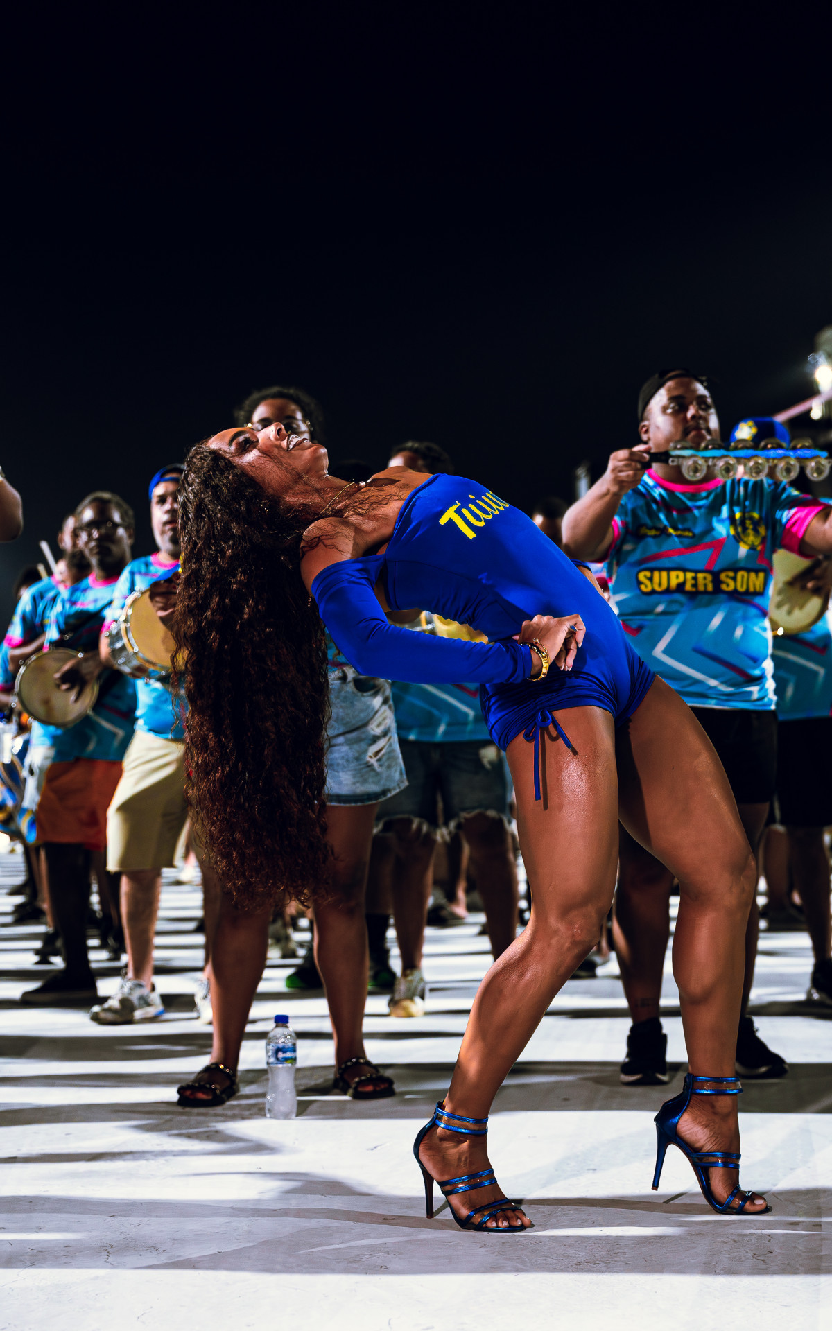 Mayara Lima desfila pelo terceiro ano como rainha de bateria do Paraíso do Tuiuti - Caio Marcelino/Divulgação