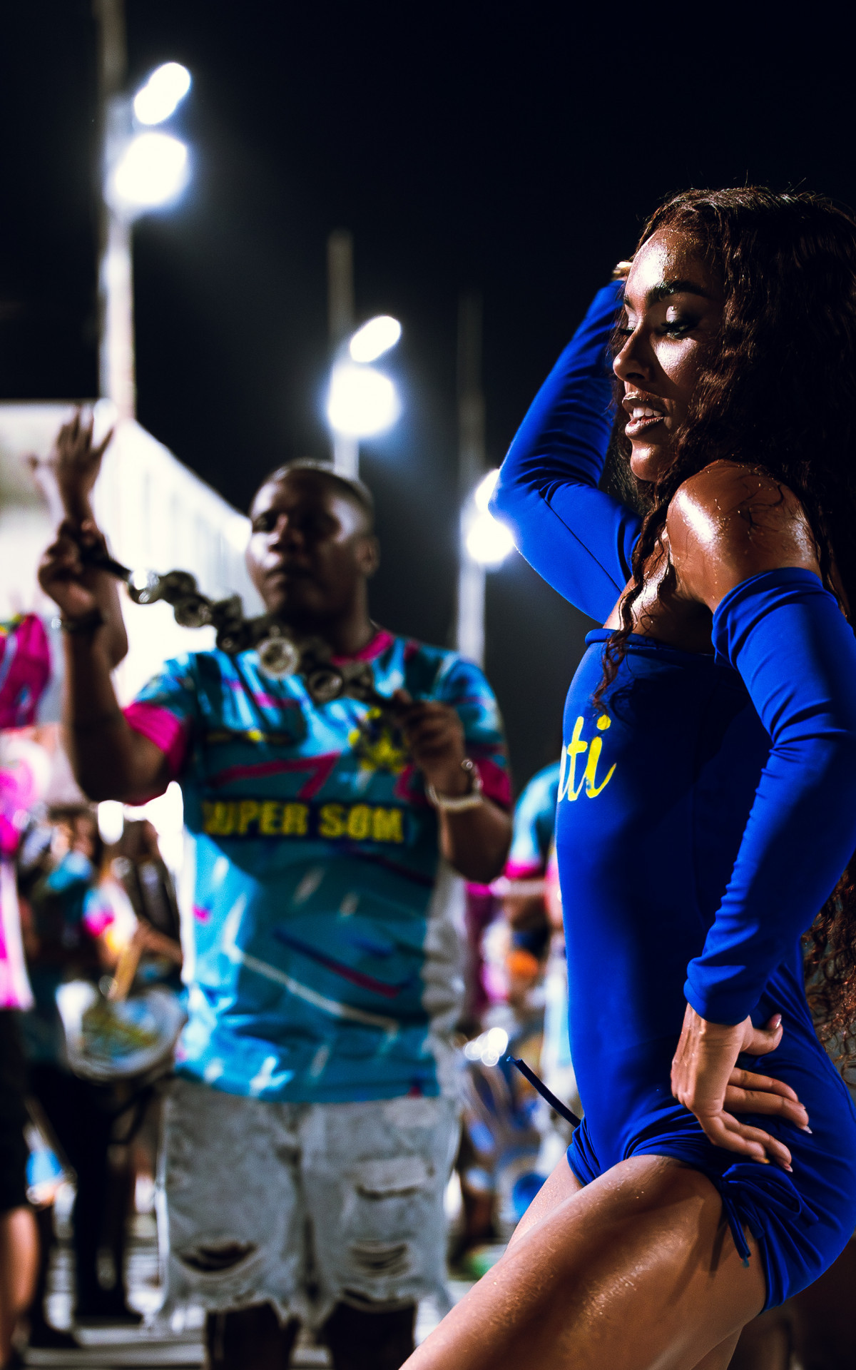 Mayara Lima assumiu posto de rainha ao viralizar sambando em plena sincronia com ritmistas - Caio Marcelino/Divulgação