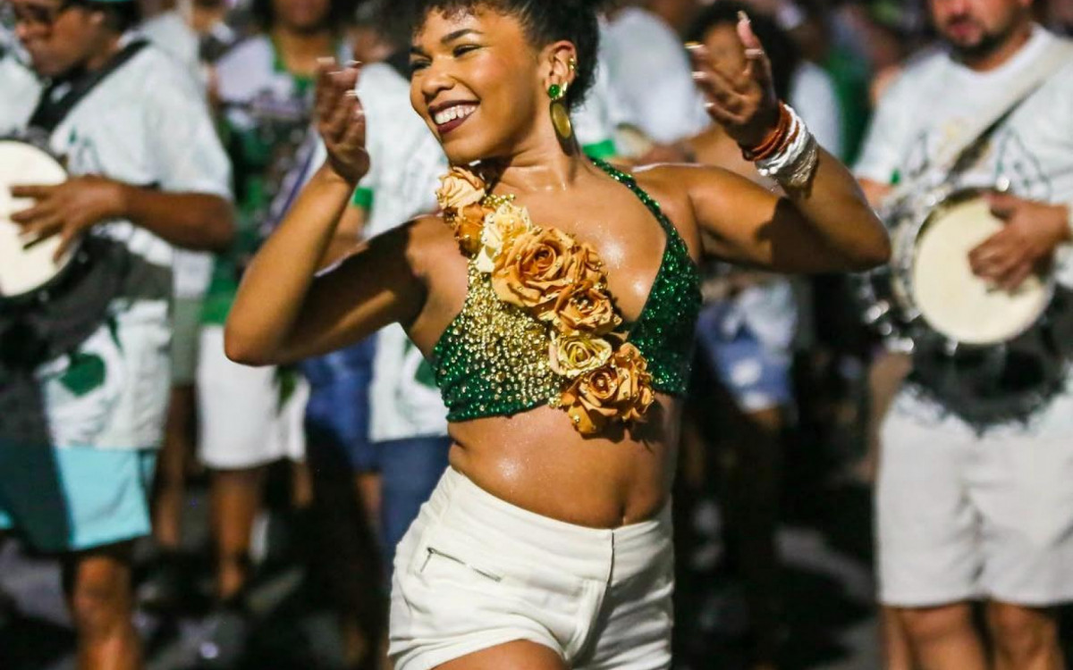 Se esse frio na barriga, ansiedade e nervosismo passarem, é porque a magia foi embora', diz Maria Mariá, rainha da Imperatriz Leopoldinense - Nelson Malfacini/ Imperatriz Leopoldinense