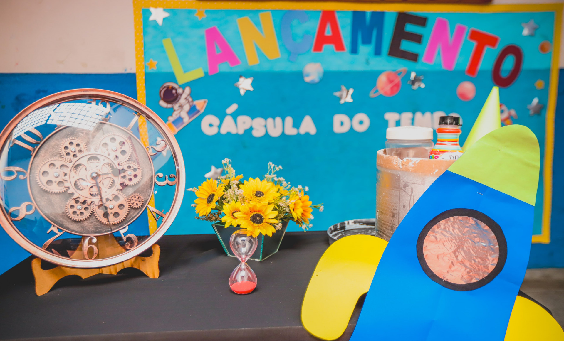 A C&aacute;psula do Tempo da Escola Municipal Lucas de Andrade Figueira ser&aacute; aberta no fim de 2025 - Gilberto Rocha