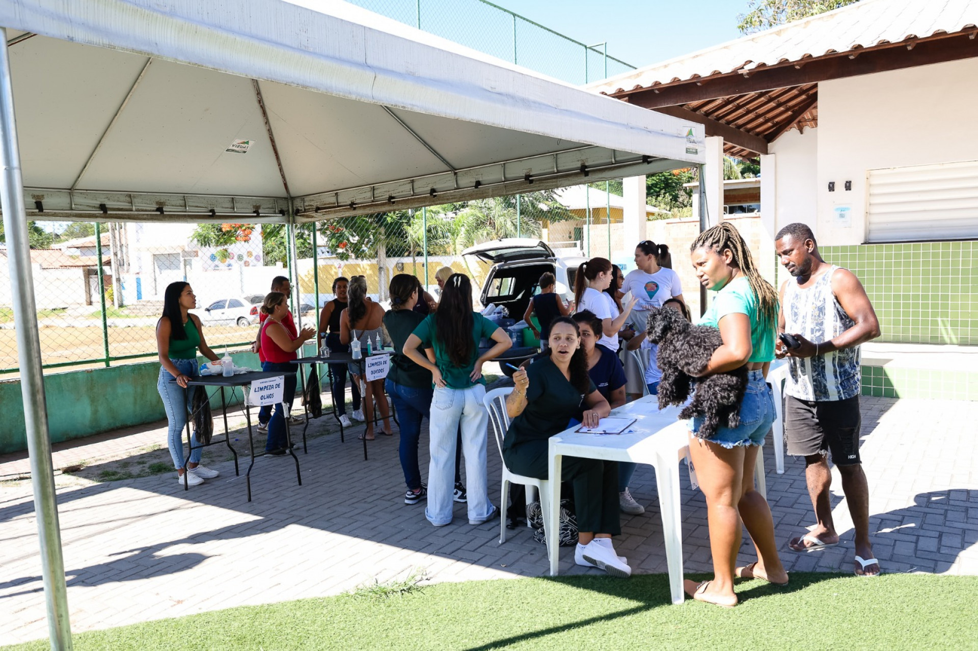 Secretaria Municipal dos Direitos dos Animais de Saquarema realizou ação no bairro Guarani - Divulgação?Prefeitura de Saquarema