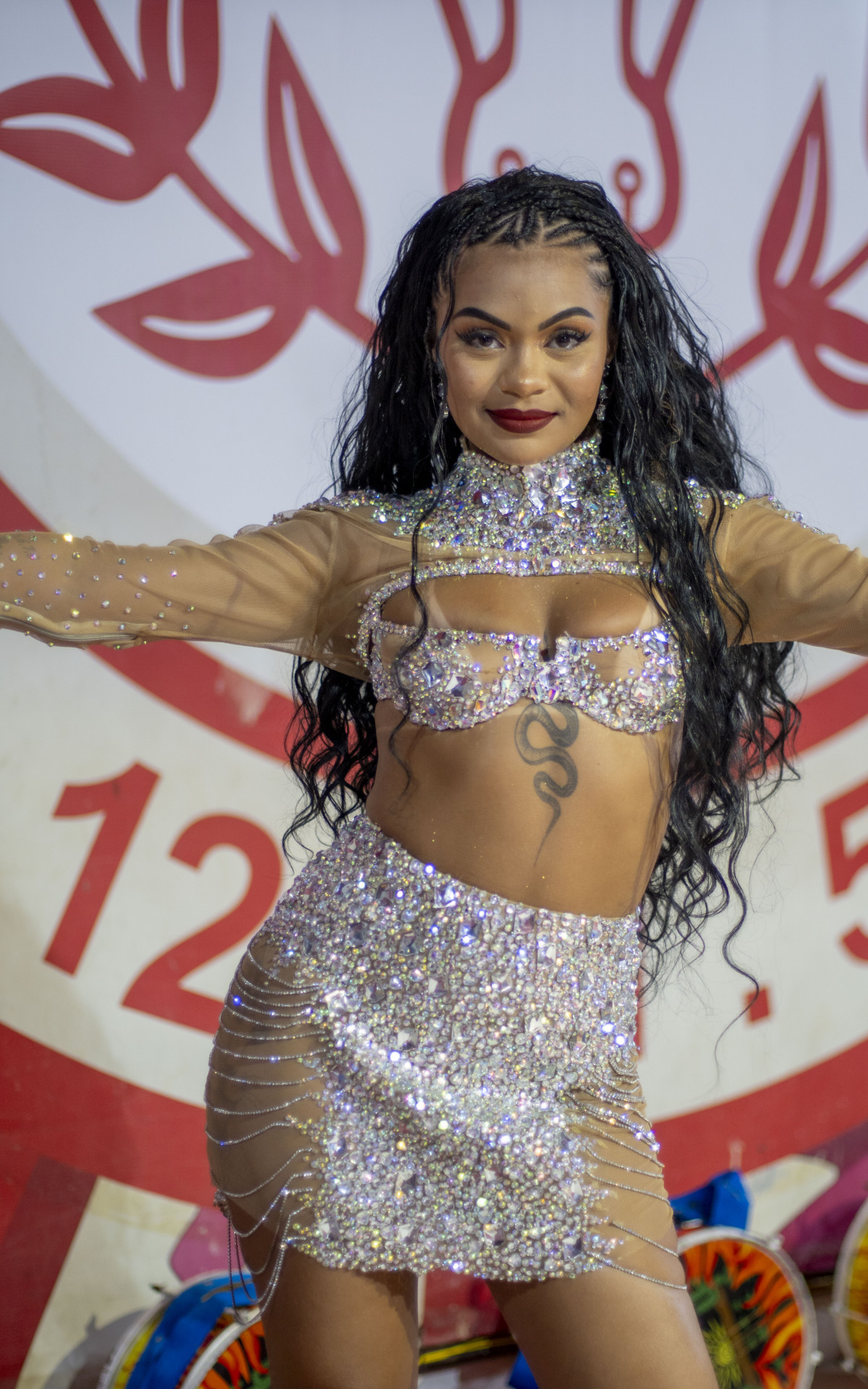 Andressa Marinho intensificou treinos e ensaios para estreiar como rainha de bateria - Deivid Maldonado/Unidos de Padre Miguel