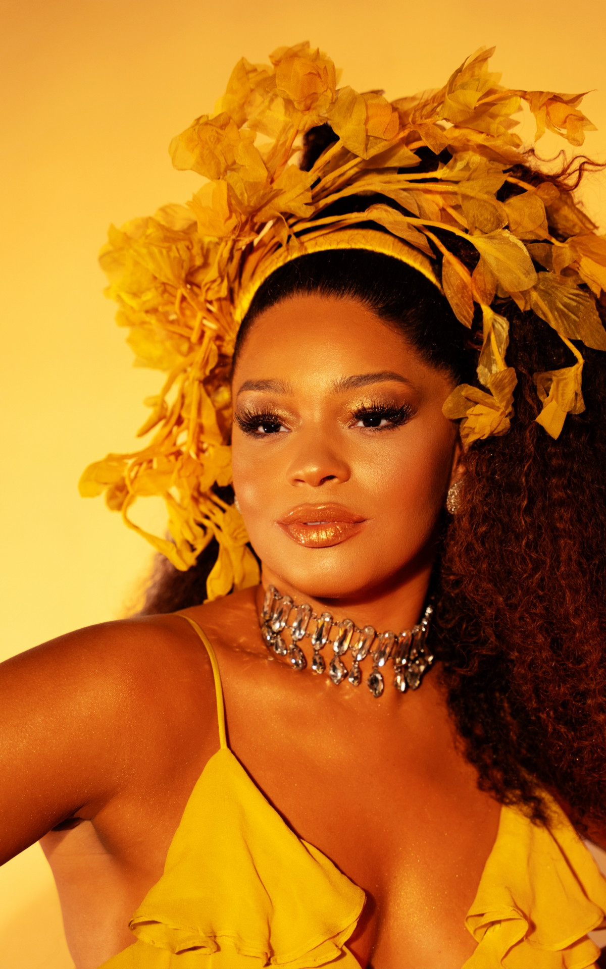 Juliana Alves volta a desfilar na Unidos da Tijuca - Guilherme Lima/Divulgação