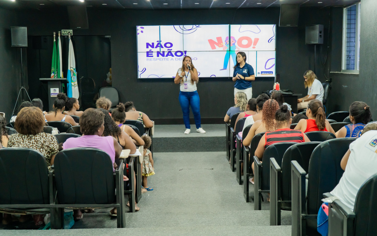 Primeiro encontro de mães e gestantes do ano em Mesquita