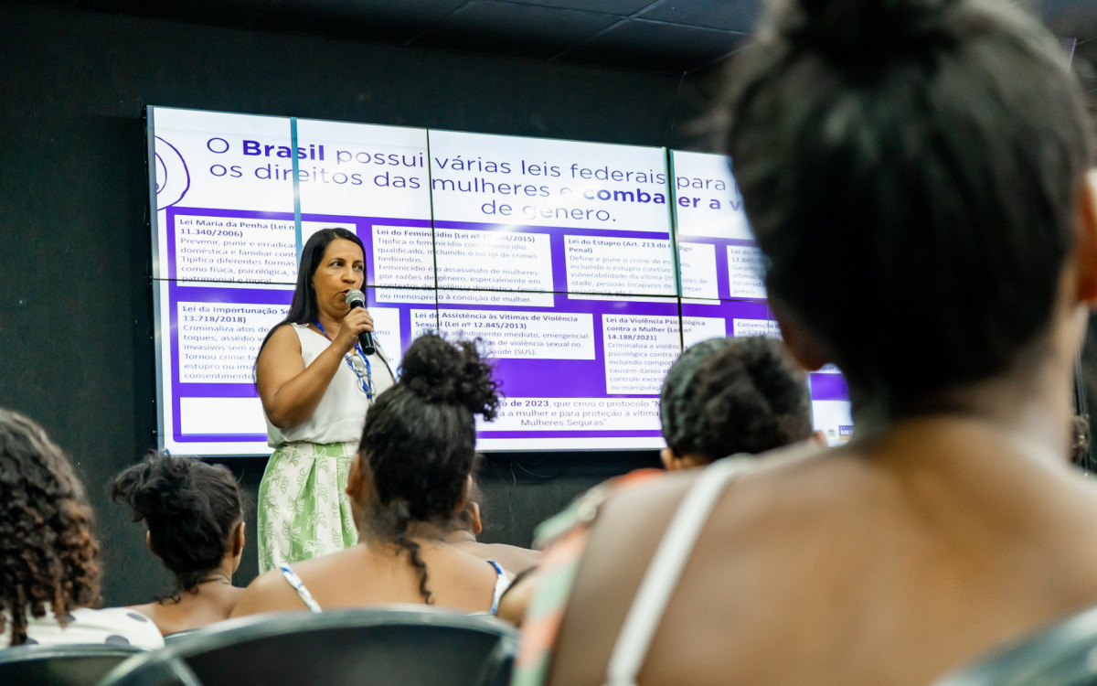 Primeiro encontro de mães e gestantes do ano em Mesquita