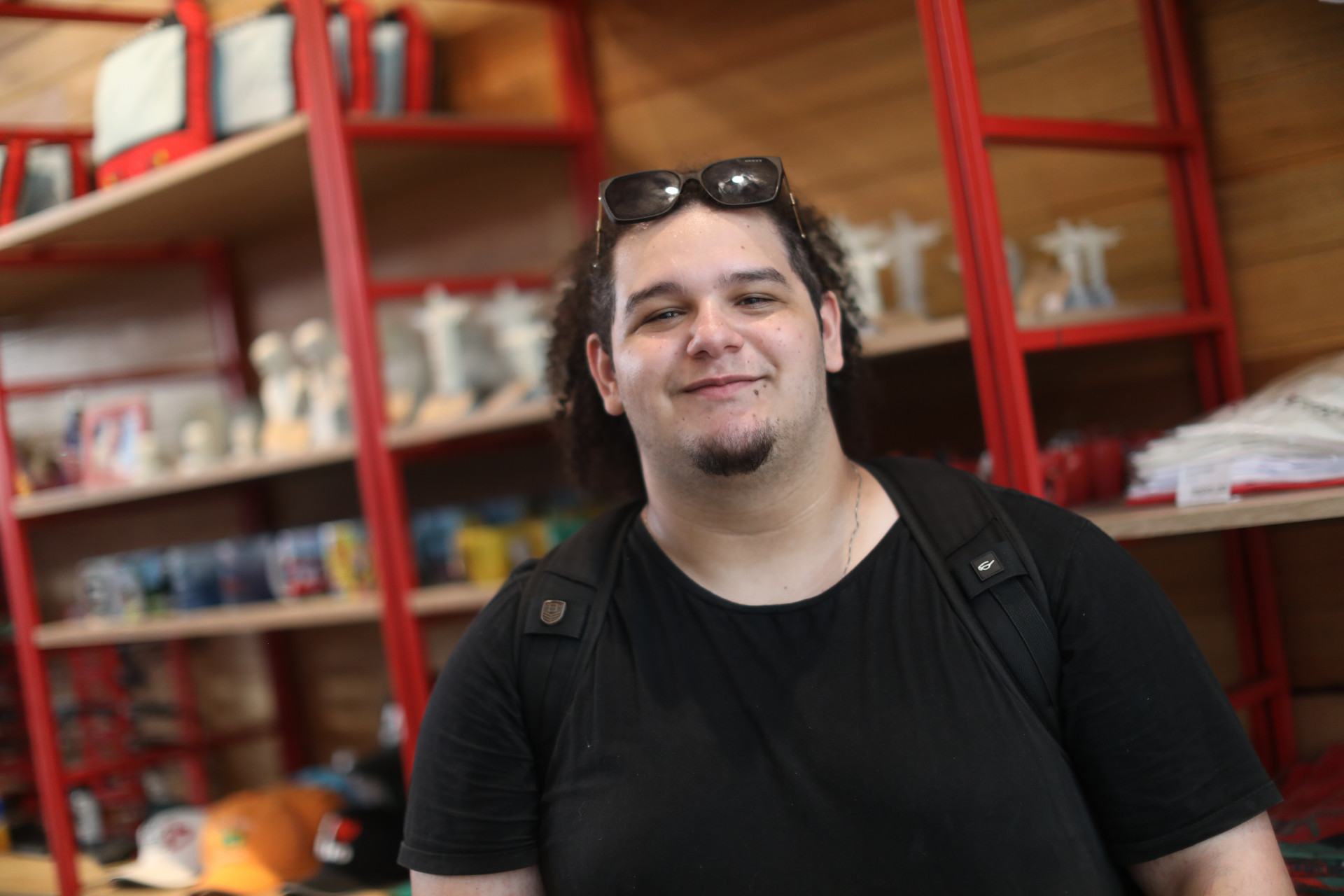 Giovanni Pires vira cicerone quando seus amigos v&ecirc;m ao Rio - Pedro Teixeira/ Ag&ecirc;ncia O Dia