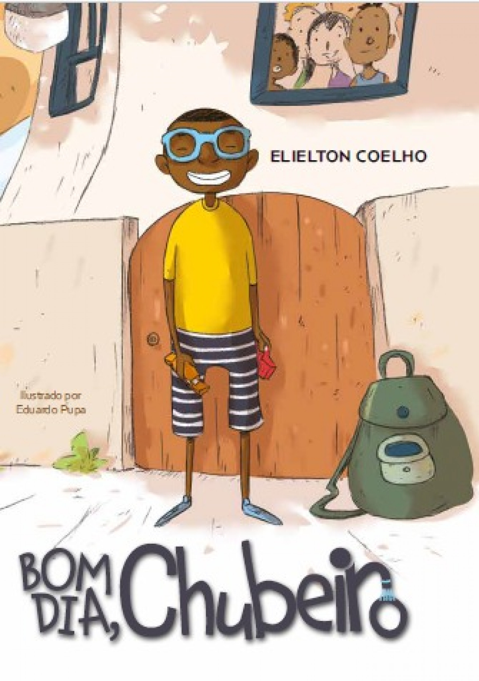 O livro que conta a vida de Leandro, de autoria de Elielton Coelho