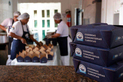 Cozinhas comunitárias continuam abertas para o Carnaval
