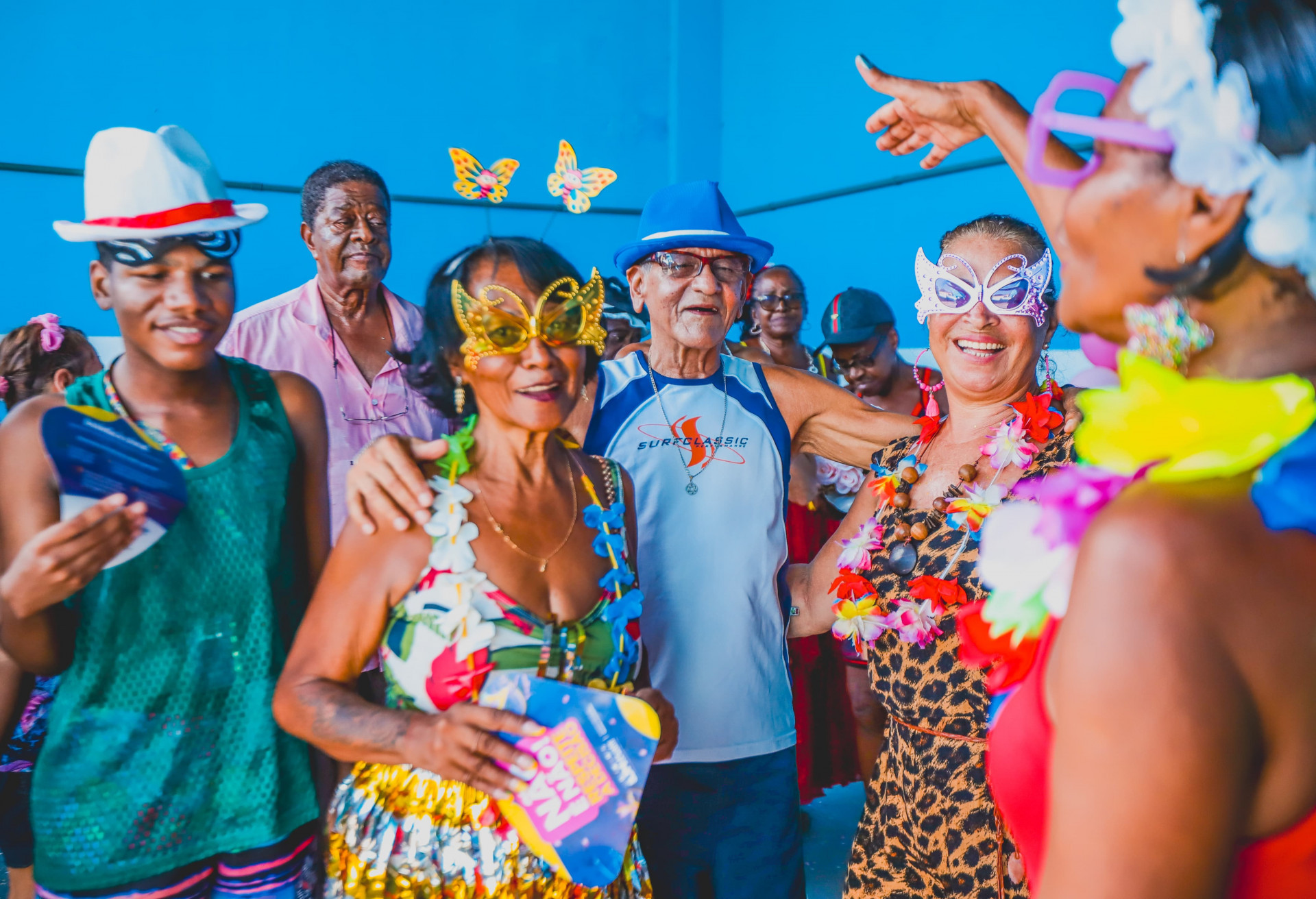  A atividade especial no CRAS de Éden animou todo o público presente - Gilberto Rocha