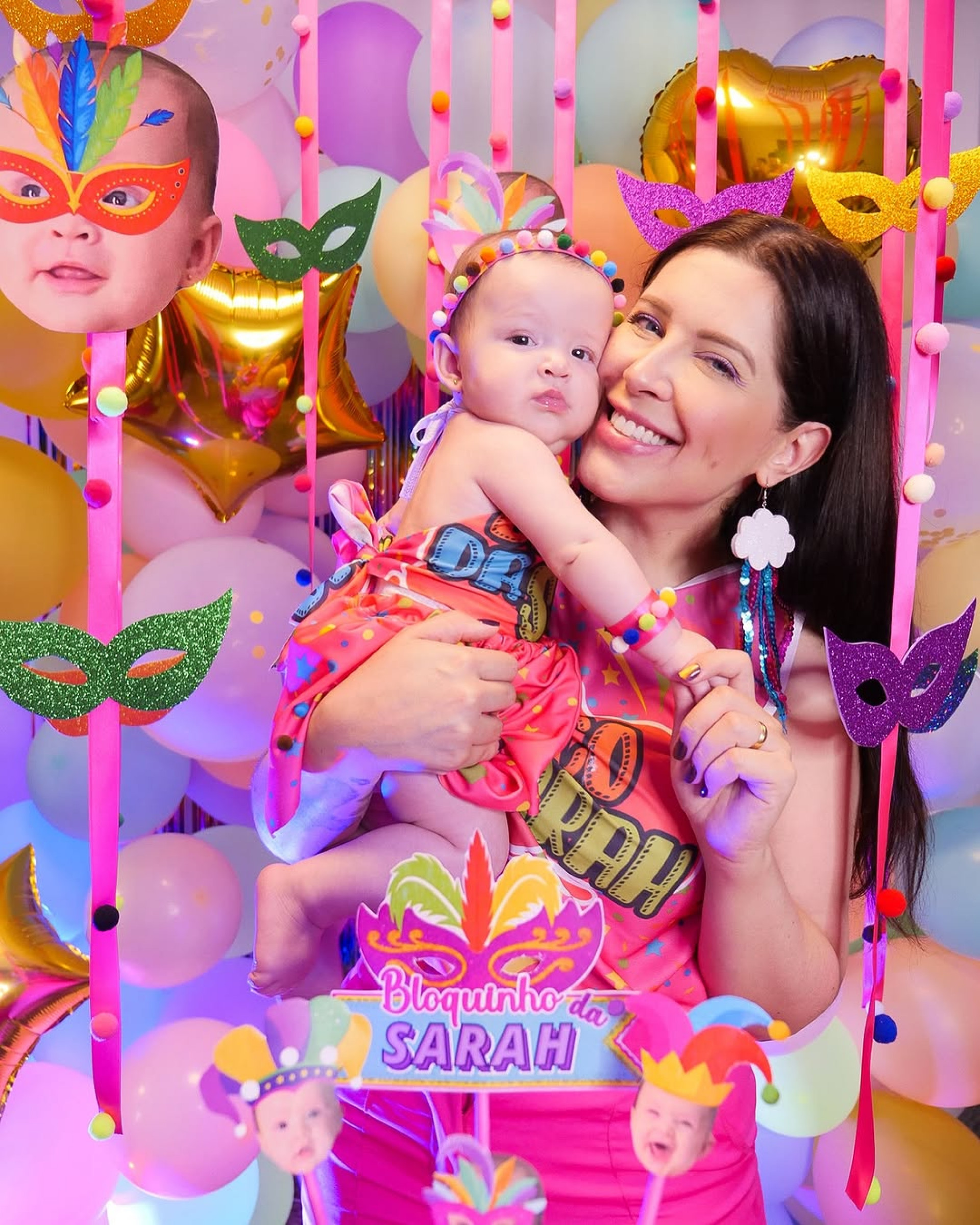 Andressa comemorou o mesversário de Sarah  - Reprodução/Instagram 