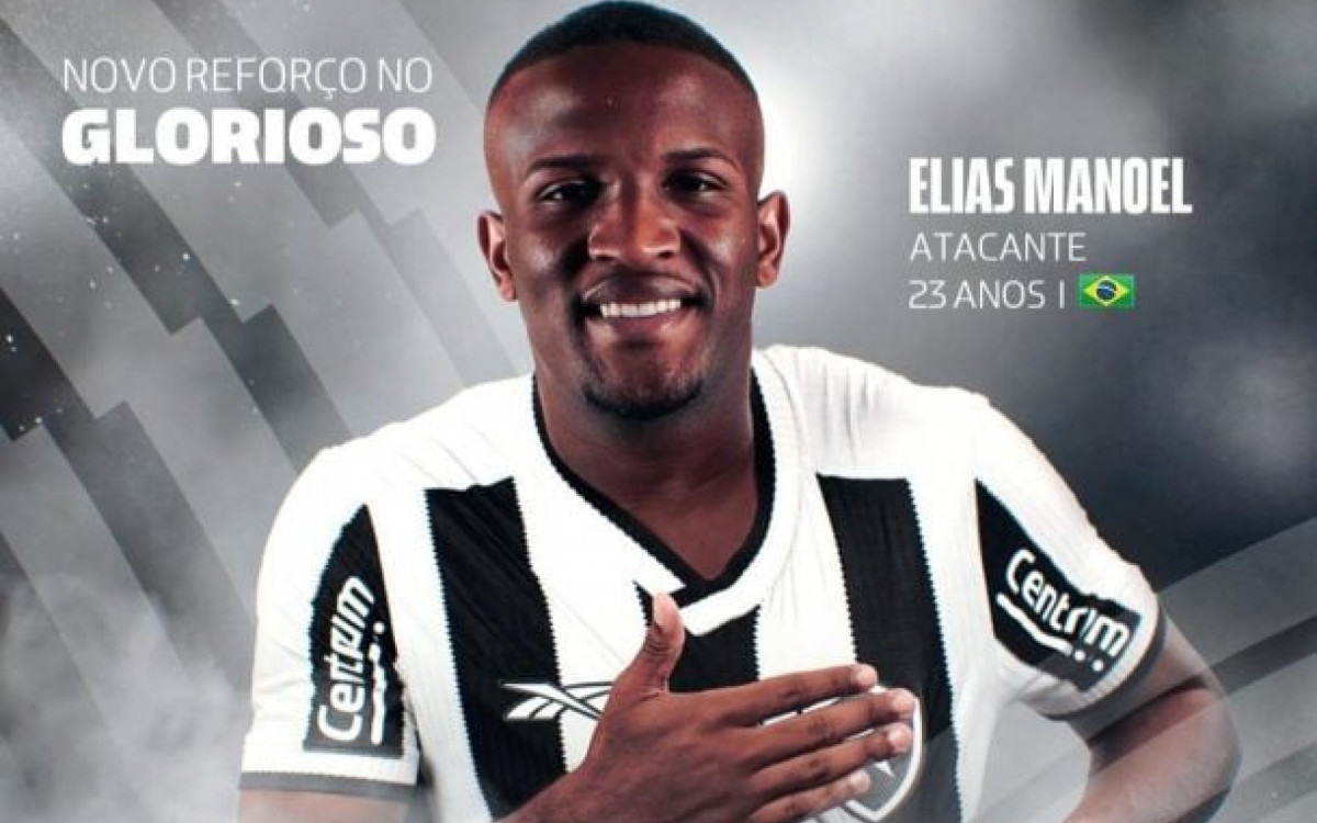Atacante Elias Manoel &eacute; anunciado pelo Botafogo
