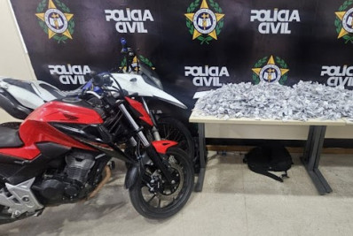 Polícia realiza apreensão de grande quantidade de drogas em Belford Roxo
