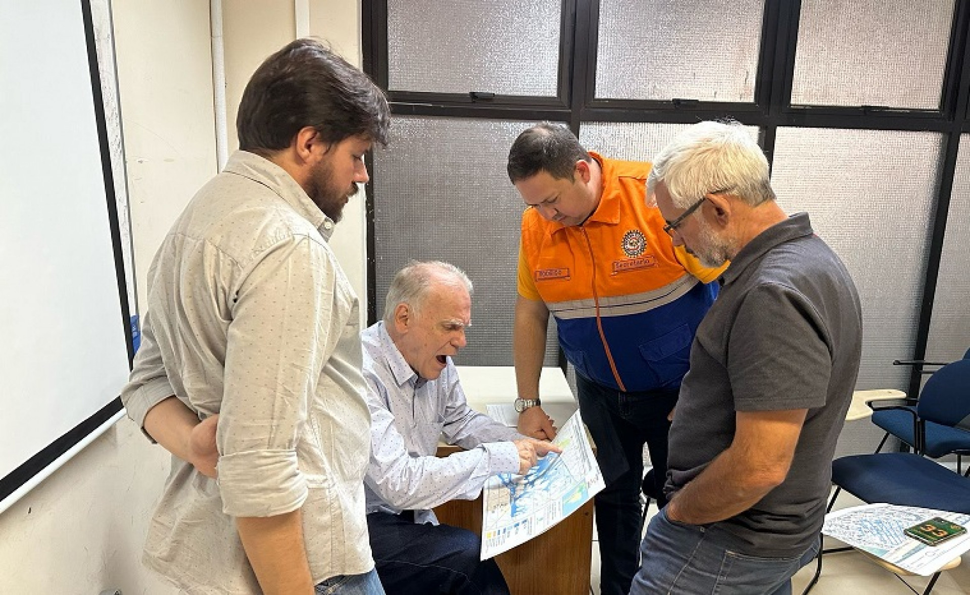 A parceria tem o objetivo de desenvolver estrat&eacute;gias para enfrentar os riscos de enchentes - Divulga&ccedil;&atilde;o/Defesa Civil de Meriti