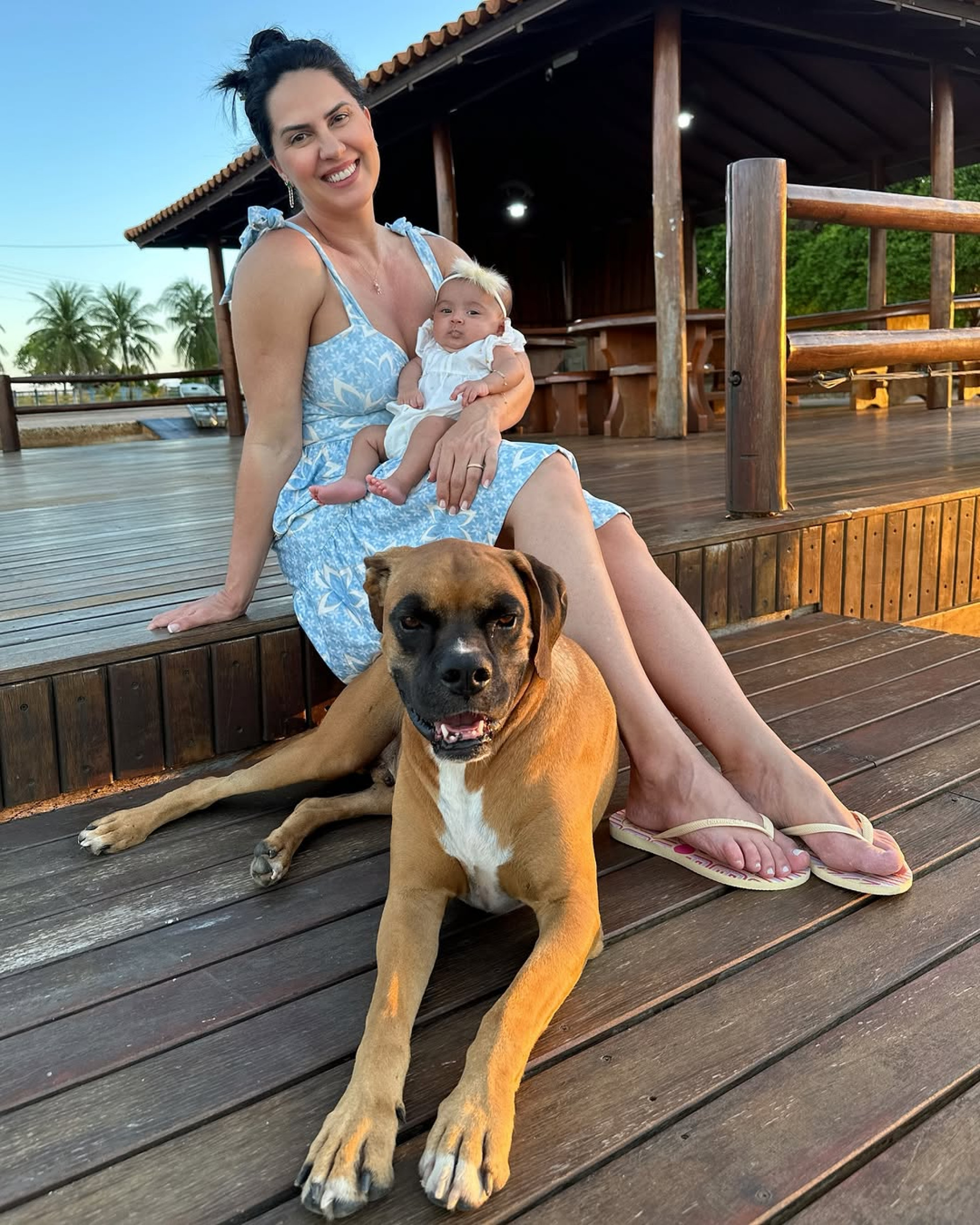 Graciele Lacerda e a filha, Clara  - Reprodução/Instagram