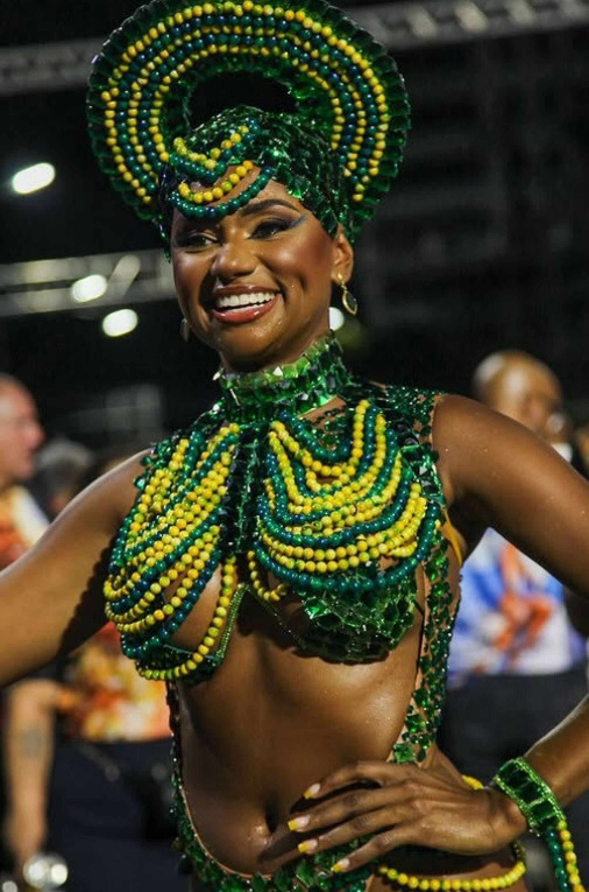 Thai Rodrigues é rainha de bateria da Unidos da Ponte - Reprodução do Instagram / Vasp Fotos