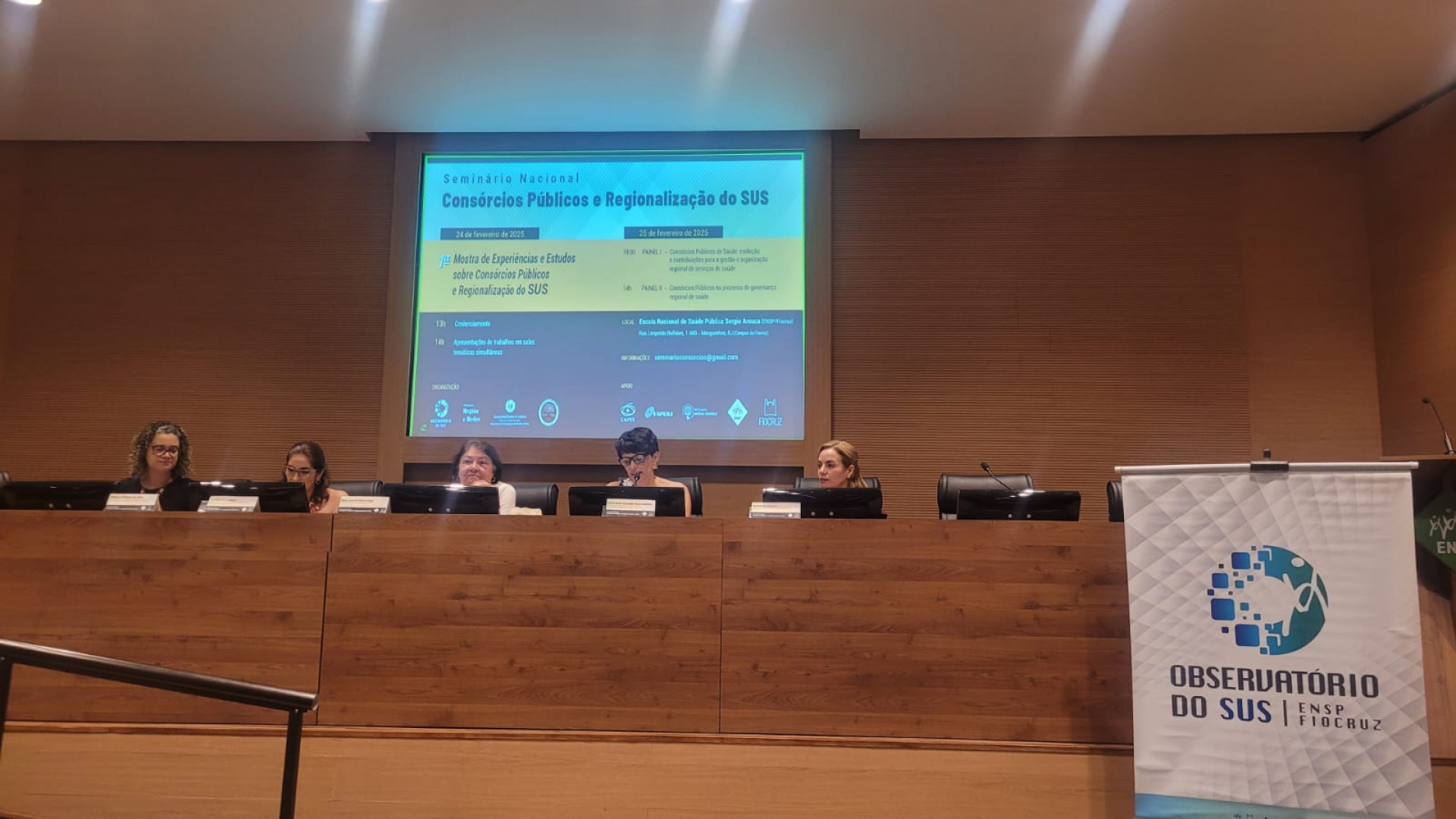 Consórcio Intermunicipal de Saúde da Baixada Litorânea apresenta trabalho durante o Seminário Nacional de Consórcios Públicos e Regionalização do SUS - Divulgação/Prefeitura de Saquarema