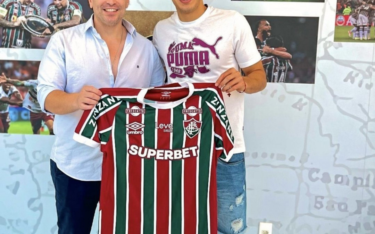 Reforço do Fluminense, Lezcano foi ao CT pela primeira vez