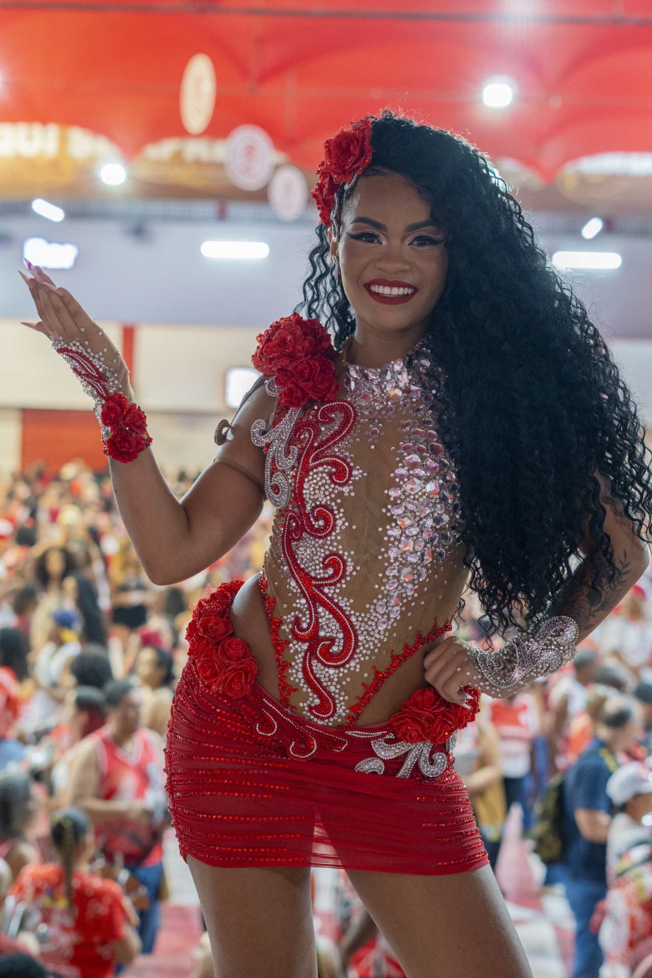 Andressa Marinho é rainha de bateria da Unidos de Padre Miguel - Deivid Maldonado / Divulgação