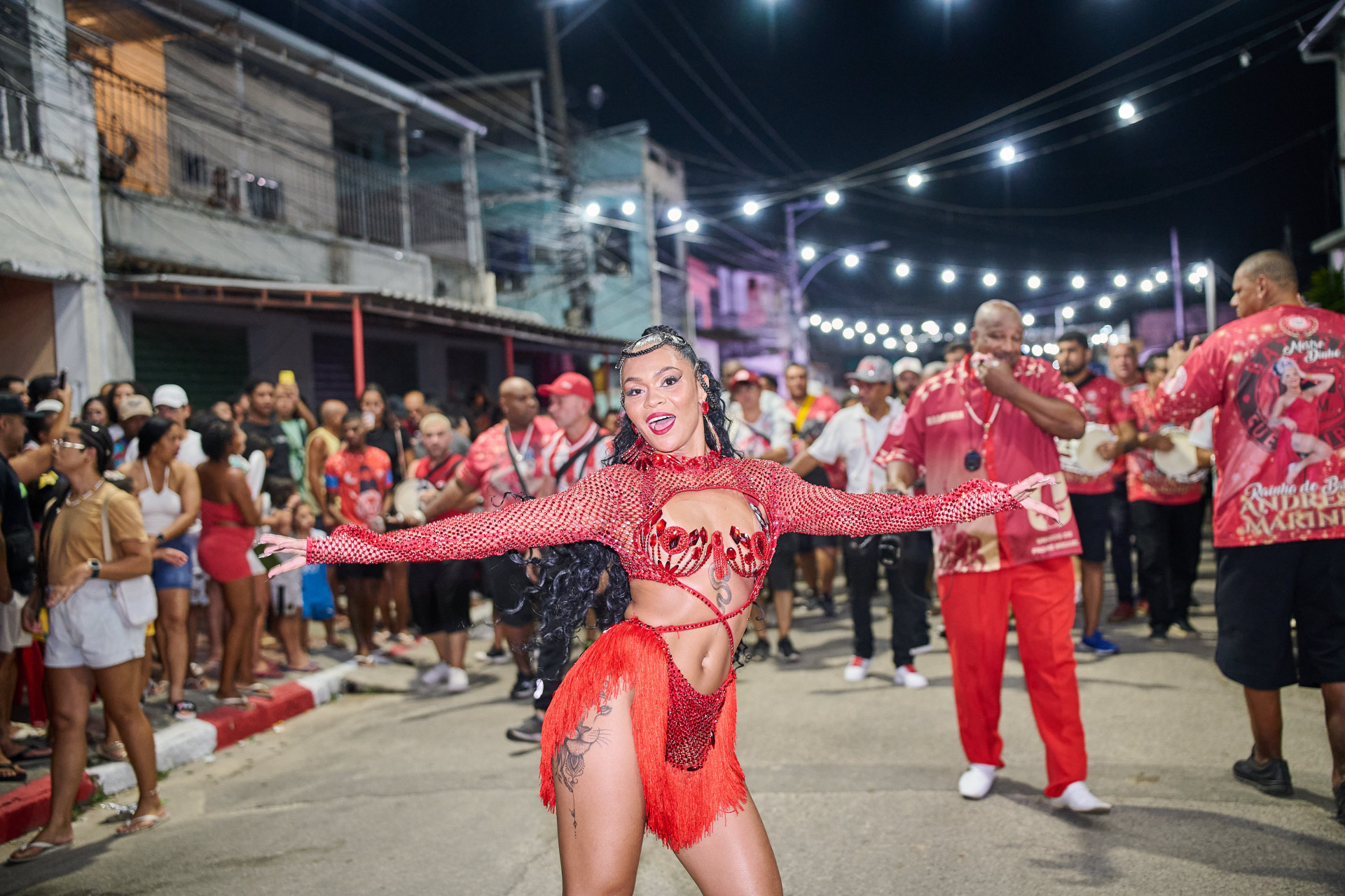 Andressa Marinho é rainha de bateria da Unidos de Padre Miguel - Deivid Maldonado / Divulgação