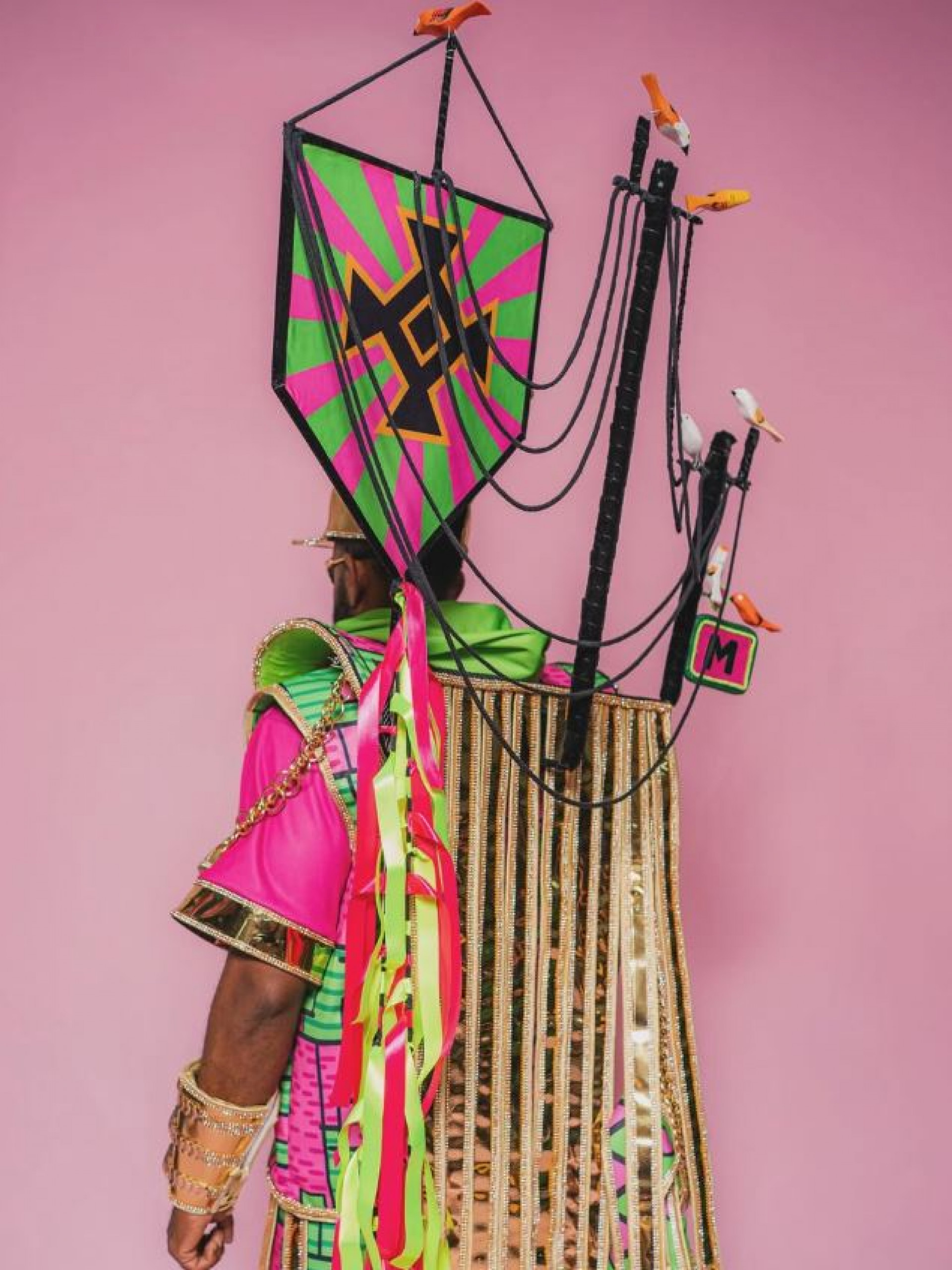 Os povos bantus, retratados no enredo, representam a maioria dos negros escravizados levados ao Cais do Valono - Reprodução / Instagram