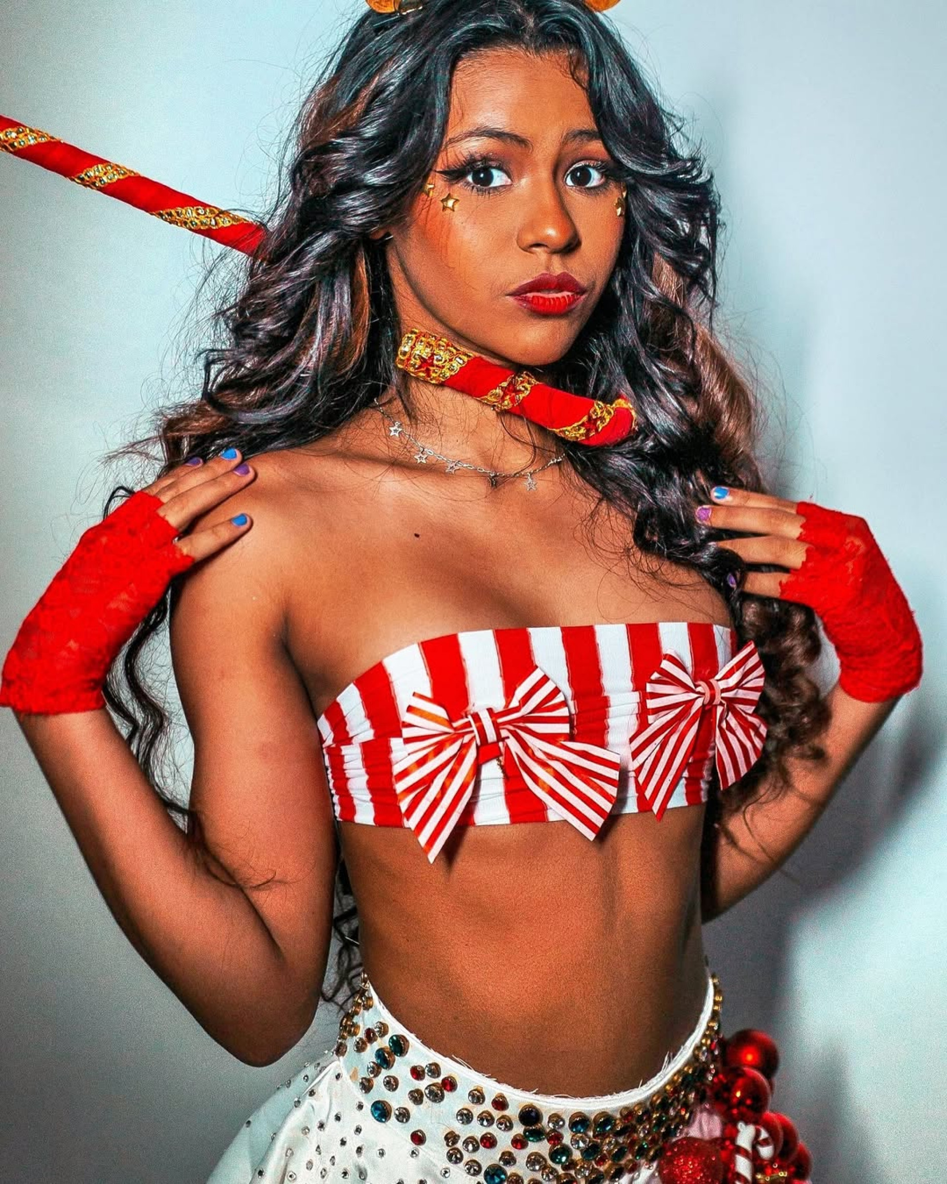 Wenny Isa é rainha de bateria da Unidos de Bangu
- Reprodução / Instagram